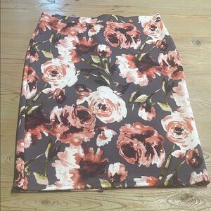Floral Print Women's Skirt